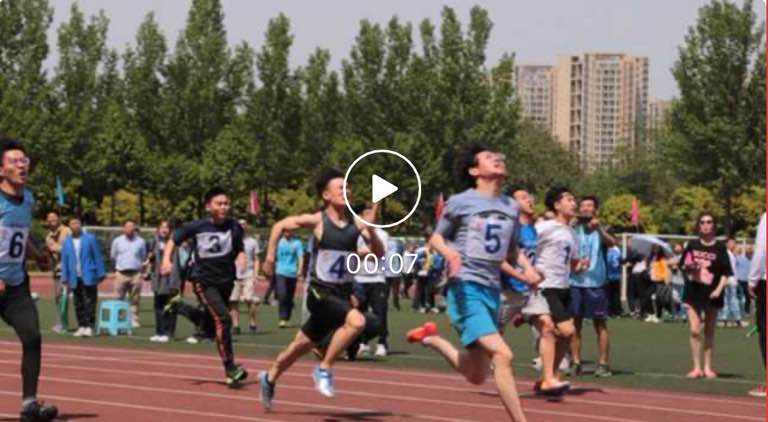 The 100m Run Video