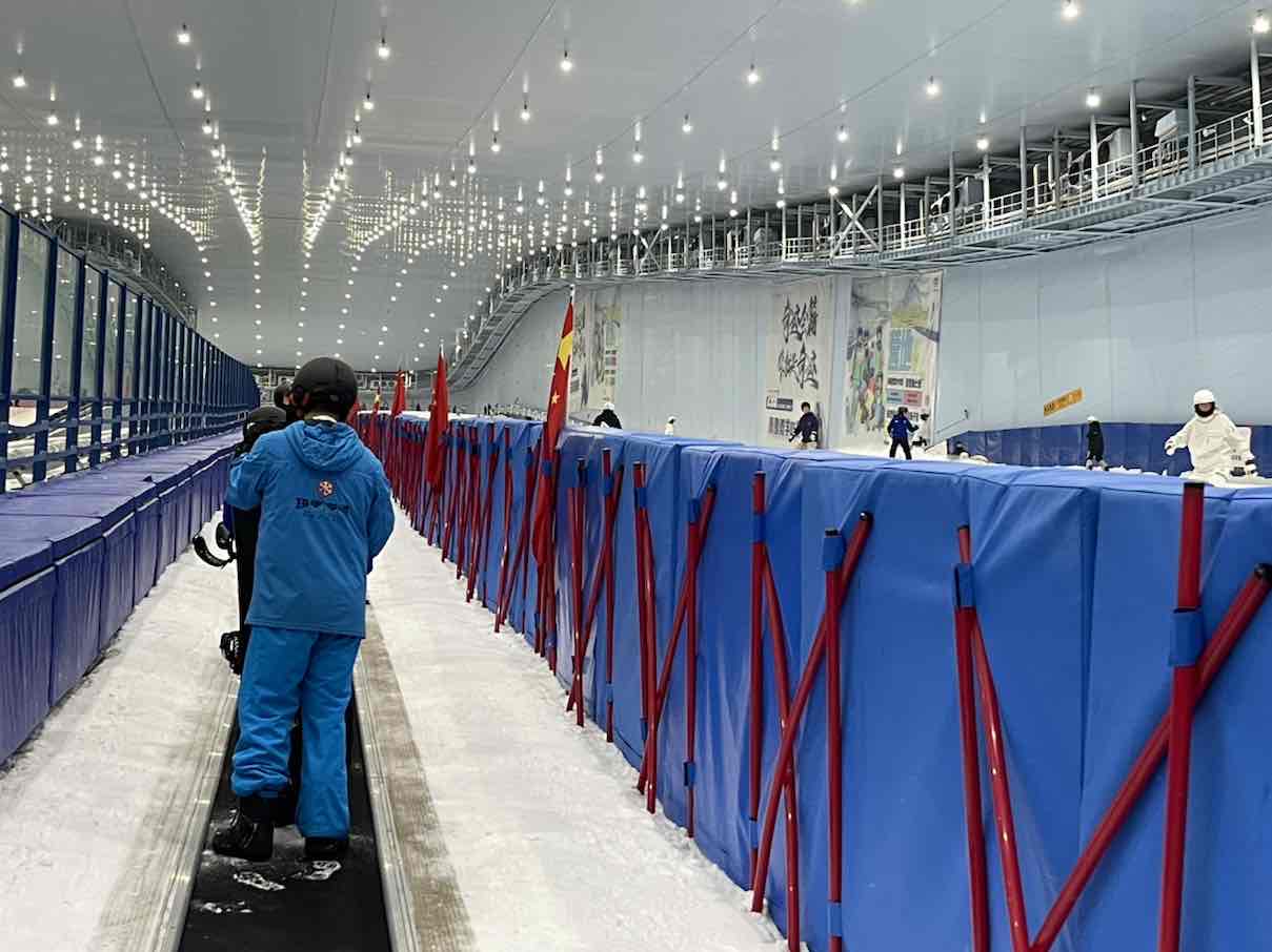 Skiing