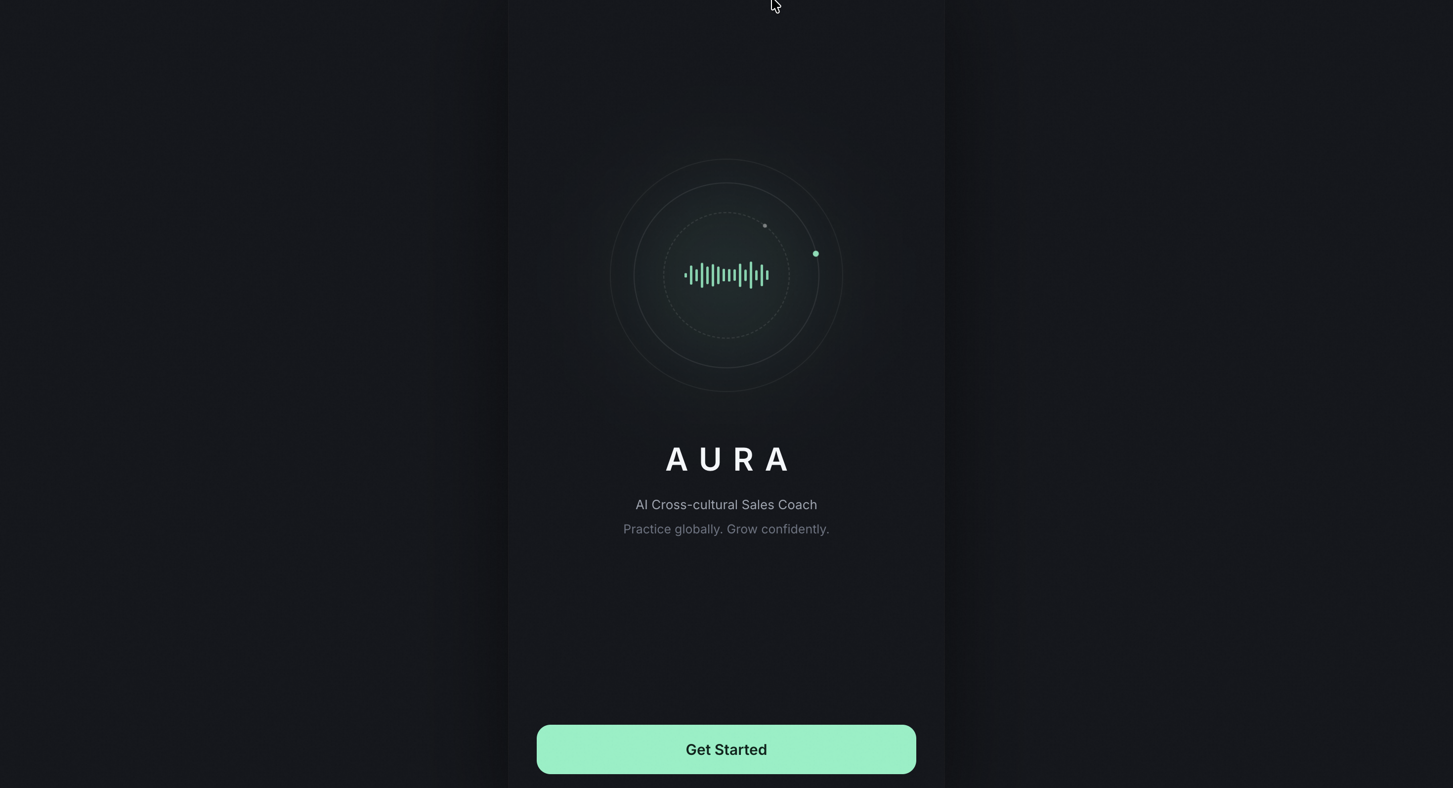 AURA / DealTalk: AI Sales Voice Practice — screenshot 1