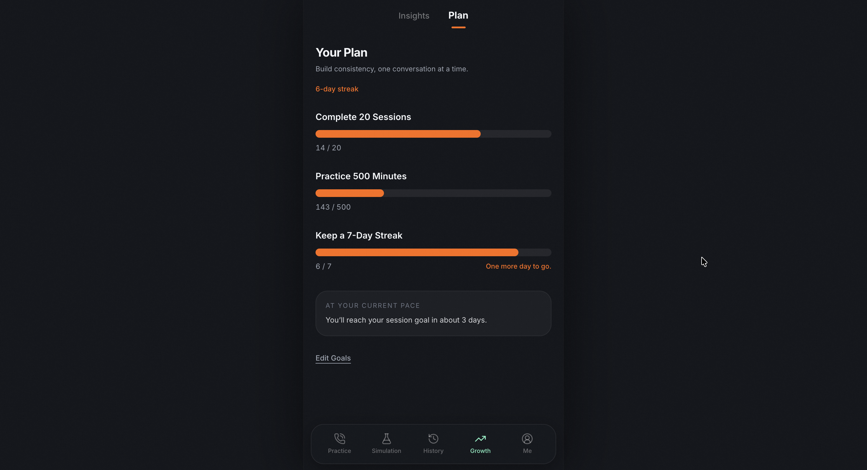 AURA / DealTalk: AI Sales Voice Practice — screenshot 7
